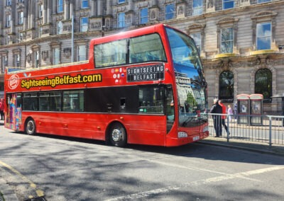 Bus at Donegall Square West